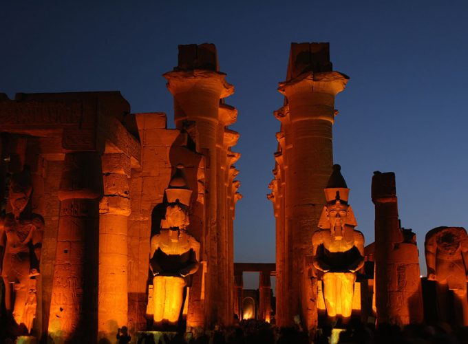 Sound and Light Show at Karnak Temple in Luxor